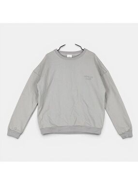 Drmers Club Crewneck Pullover Sweatshirt Mens Size Large Gray Loose Fit NWT
